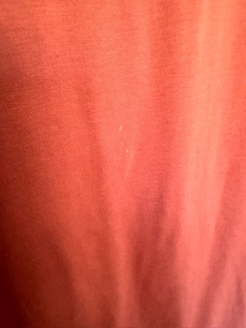 Rhone Mens Element V Neck T Shirt Organic Pima Cotton Pink Salmon XL EUC - Picture 9 of 10
